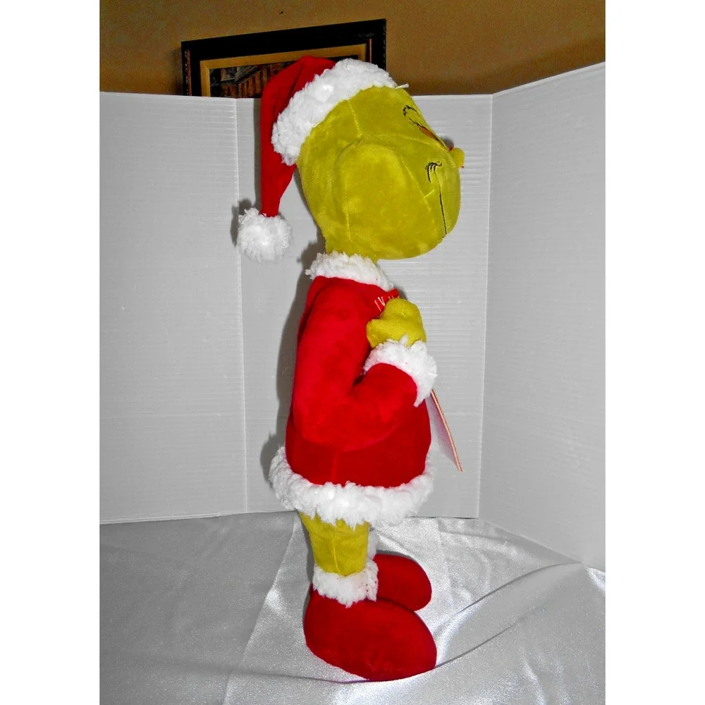 Gemmy 2022 The Grinch Christmas Door Greeter Plush 18.5